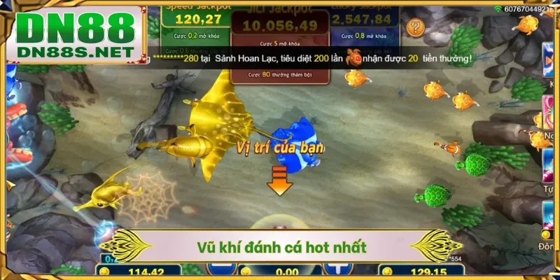 Vũ khí đánh cá hot nhất